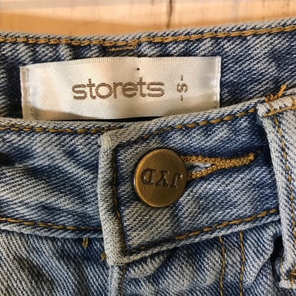 Storets Belted Cuff Denim Jeans Size S - Picture 10 of 12